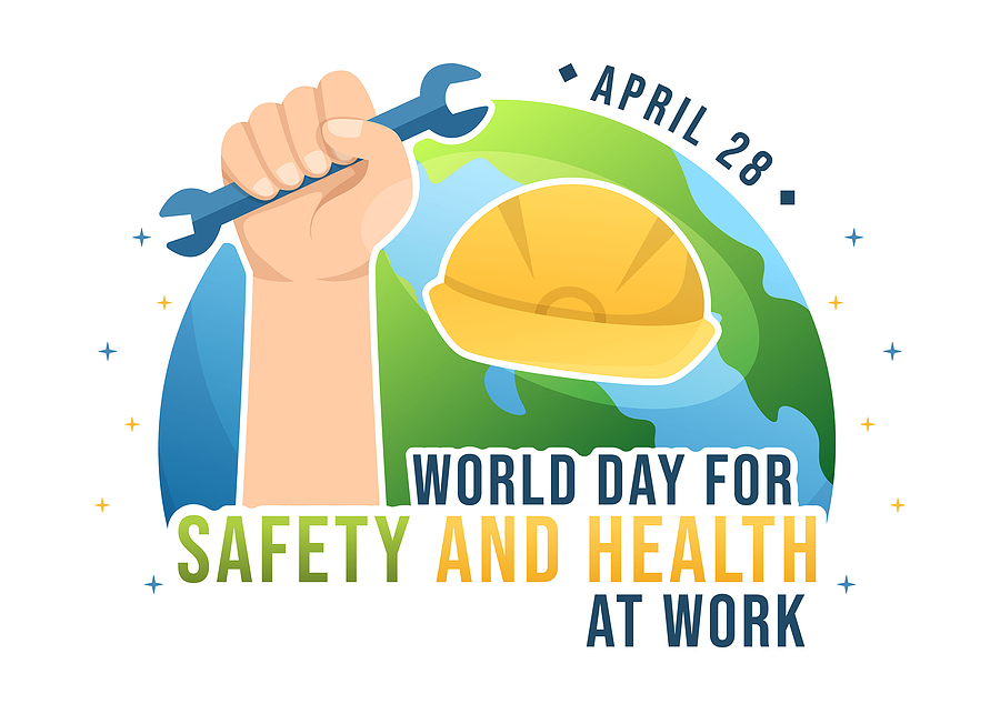 World Day Of Safety and Health at Work 2024 is on Sunday, April 28th! 